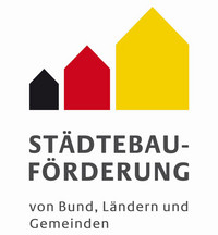 Logo Städtebauförderung von Bund, Ländern und Gemeinden