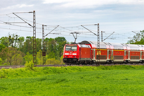 Zug der Deutschen Bahn