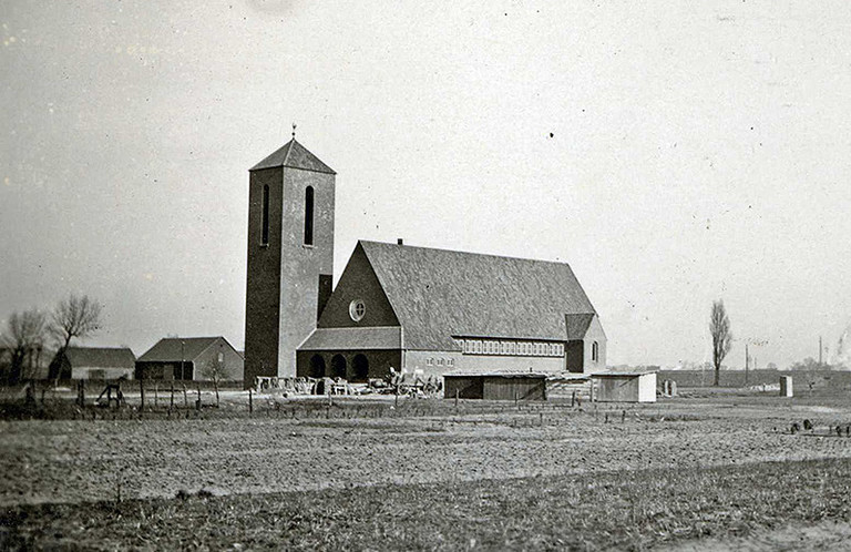 Neubau der Johanneskirche in der Nordenfeldmark