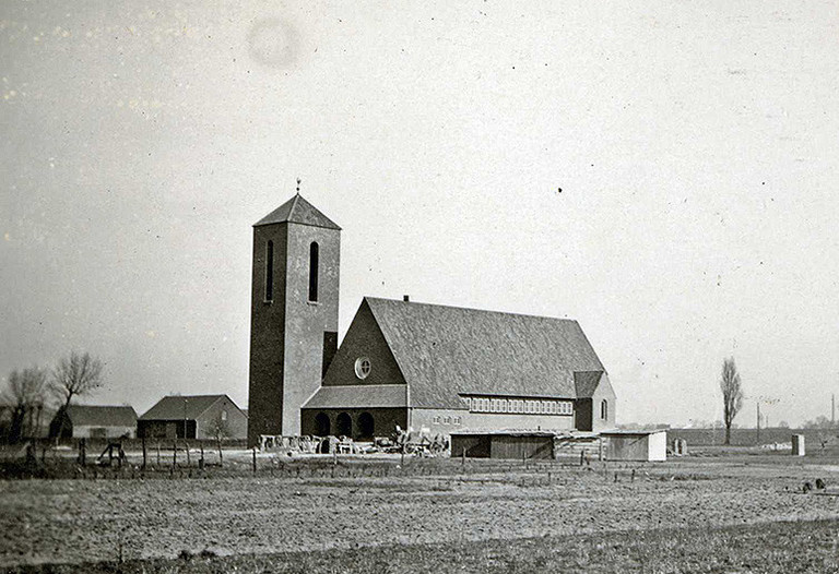 Neubau der Johanneskirche in der Nordenfeldmark