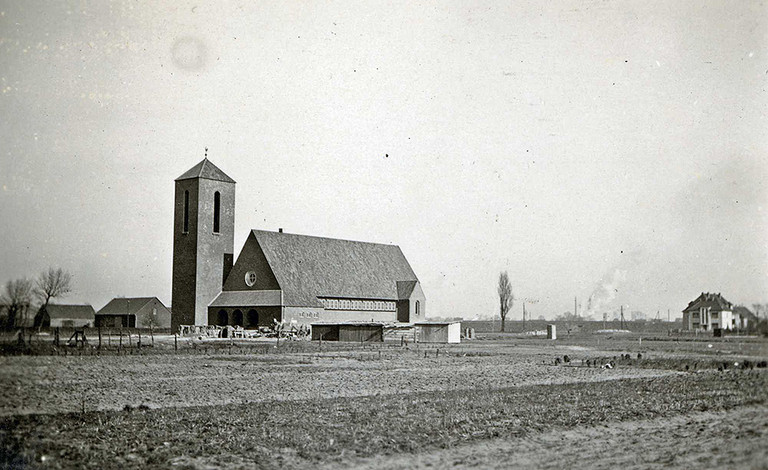 Neubau der Johanneskirche in der Nordenfeldmark