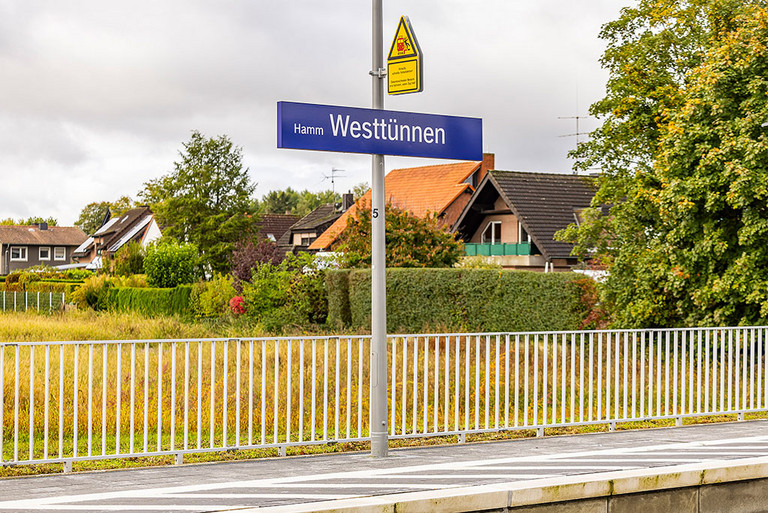 Haltepunkt-Eröffnung in Westtünnen