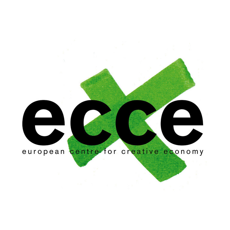 Logo ecce - european centre for creative economy 