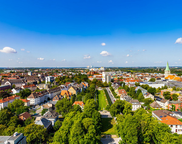 Sicht über den Hammer Ostring