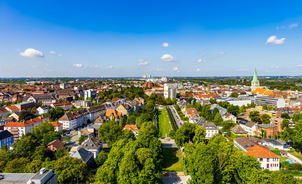 Sicht über den Hammer Ostring