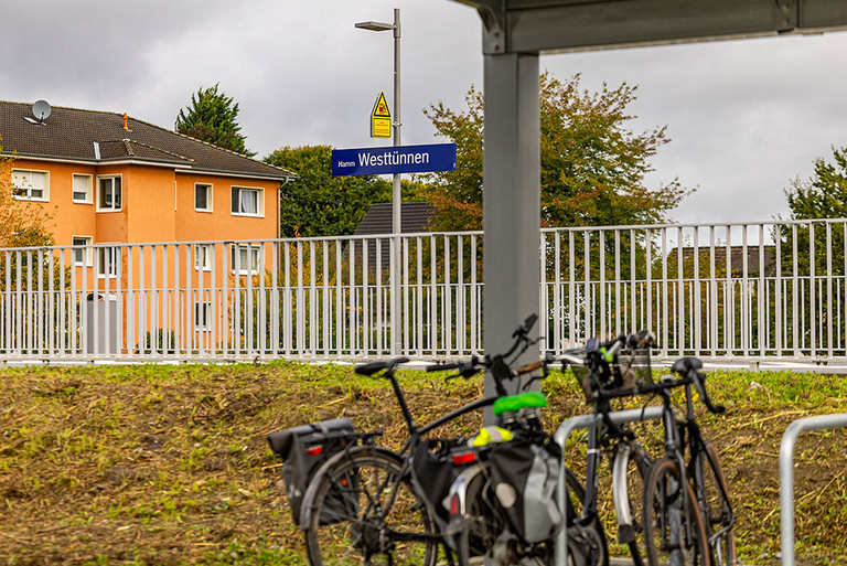 Haltepunkt-Eröffnung in Westtünnen