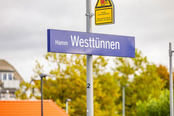 Haltepunkt-Eröffnung in Westtünnen