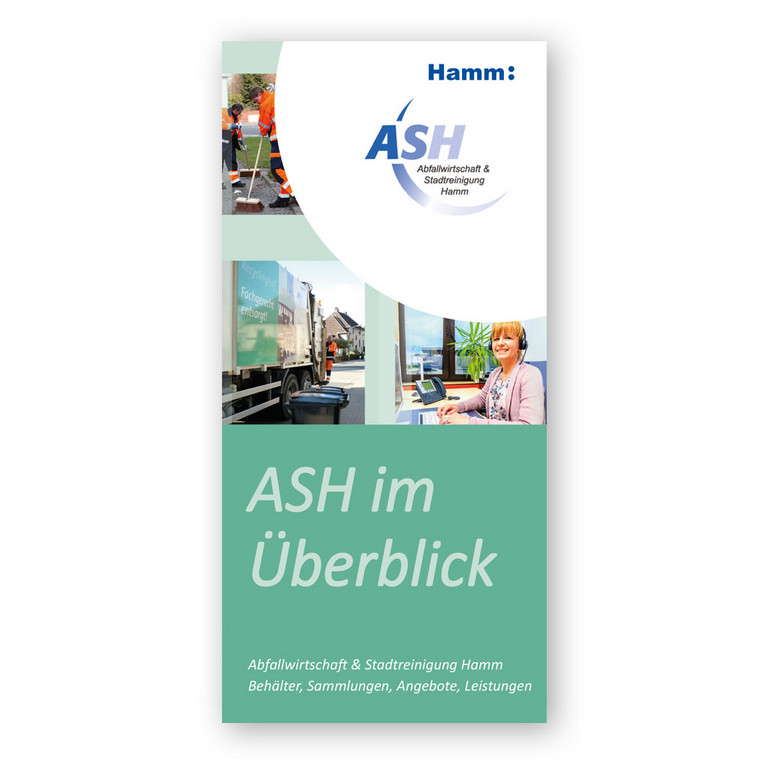 Titelbild der Broschüre "ASH im Überblick" 