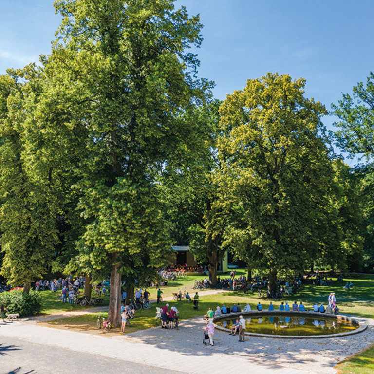 Musikpavillon im Kurhausgarten