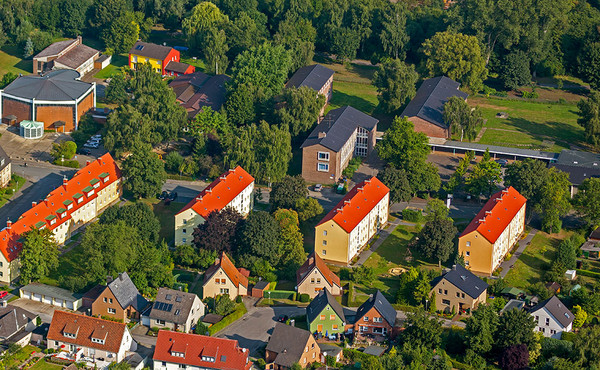 Luftbild Sorauer Straße