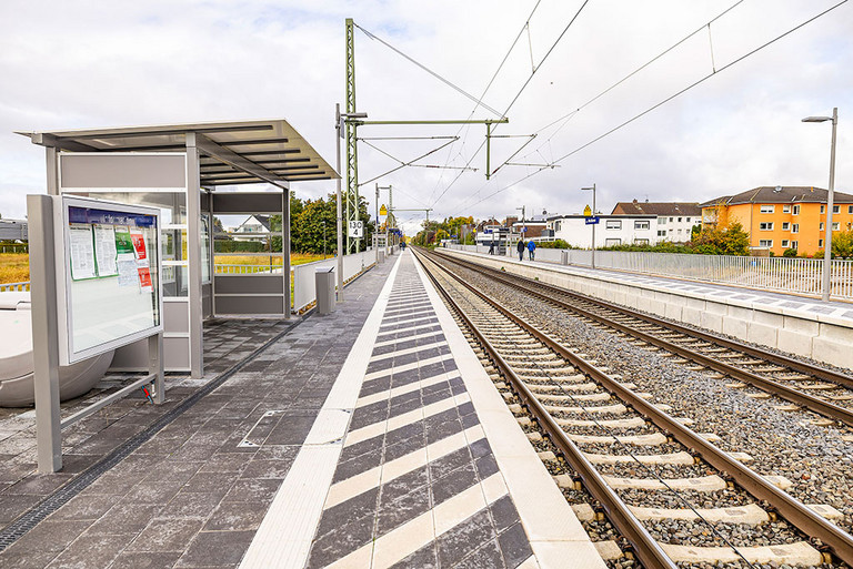 Haltepunkt-Eröffnung in Westtünnen