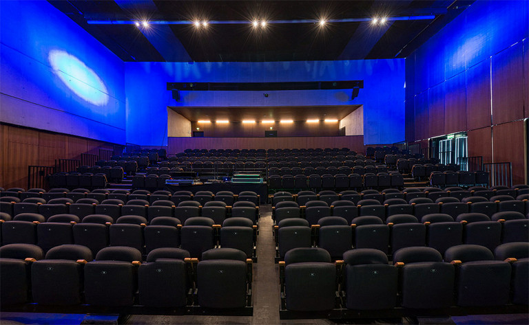 Innenansicht des Theater- und Konzertsaals im Kurhaus