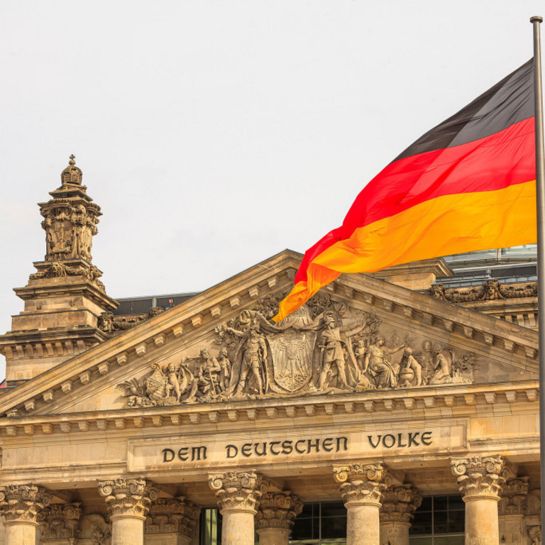 Der Reichstag in Berlin