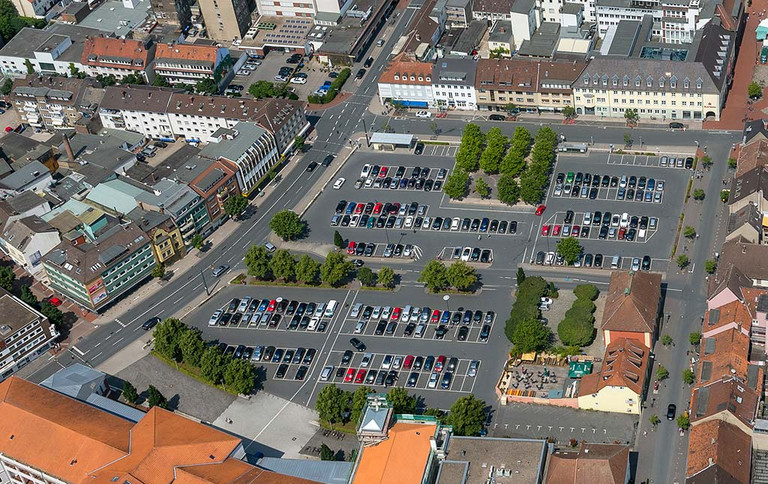 Luftbild Santa-Monica-Platz