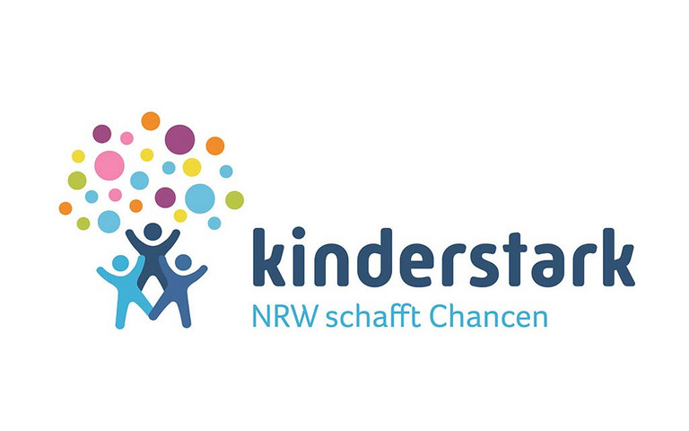 Logo des Projektes ''Kinderstark - NRW schafft Chancen''