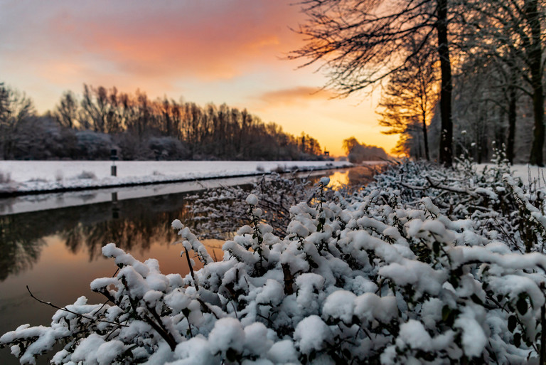 Winter im Kurpark