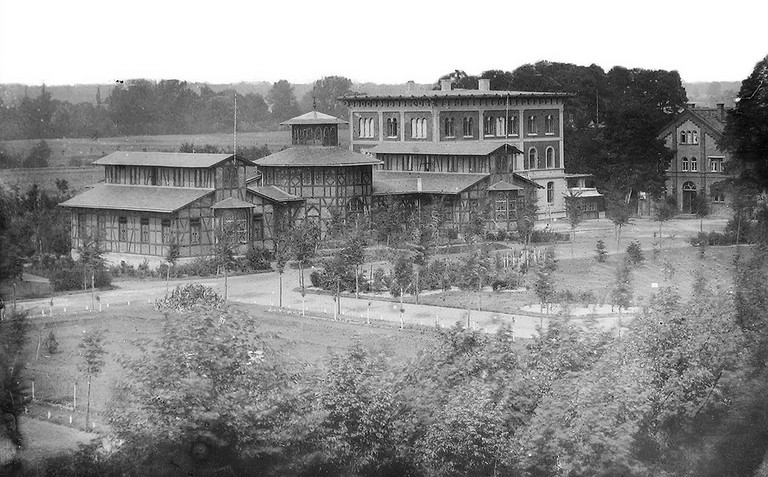 Badehaus und Gästehaus Bad Hamm, ca. 1895