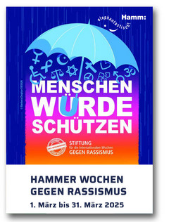 Plakat zur Woche gegen Rassismus