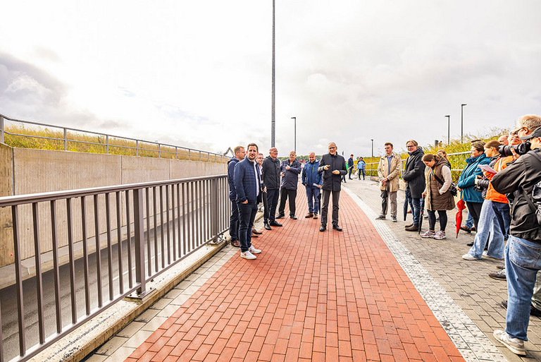 Haltepunkt-Eröffnung in Westtünnen