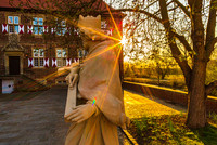 Statue Nepomuk auf Schloss Oberwerries