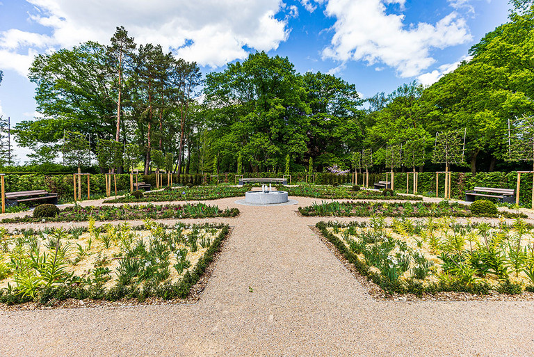 Gradierwerksgarten im Kurpark