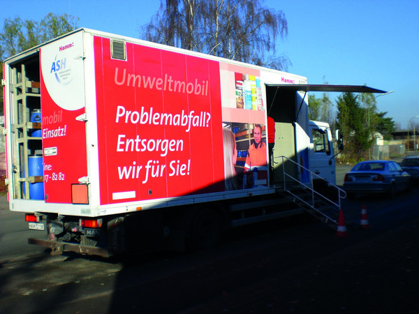 Das Umweltmobil des ASH