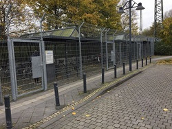 Fahrradkäfig Hbf Westausgang