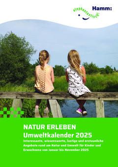 Gezeigt wird das Titelbild des Umweltkalenders 2025