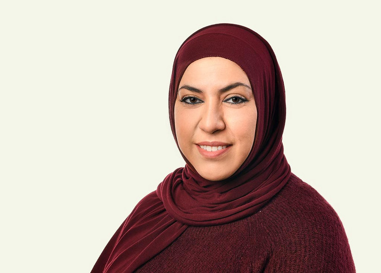 Portraitaufnahme von Karima Boufaida 