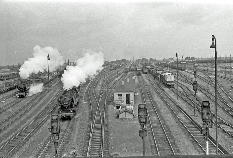 Verschiebebahnhof Hamm in den 1960er-Jahren