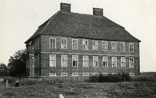 Westansicht Schloss Oberwerries (1939)