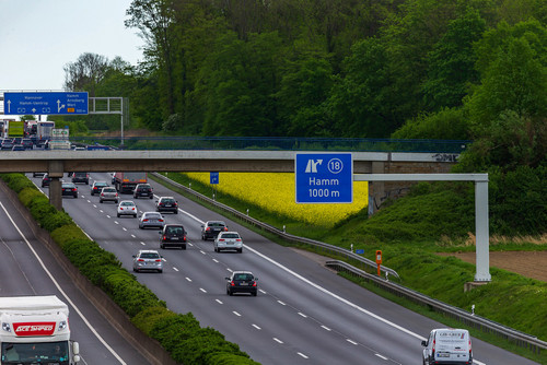 Verkehr auf der A2