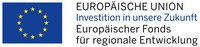 Das Bild zeigt das Logo der Europäischen Union zur Förderung "Europäischer Fonds für regionale Entwicklung"