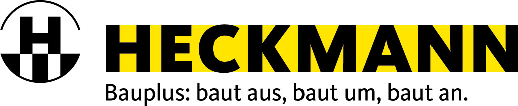 Logo Heckmann | Bauplus: baut aus, baut um, baut an.